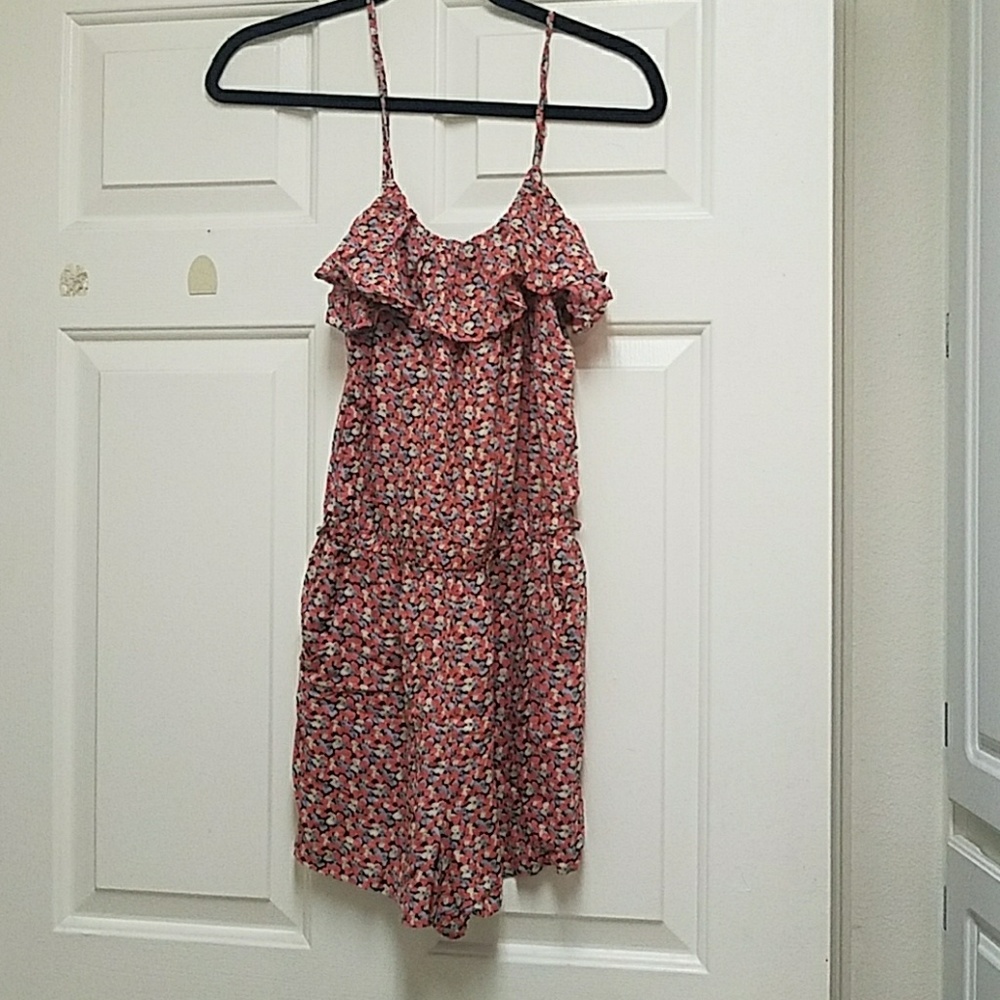 Size small adjustable spaghetti strap romper